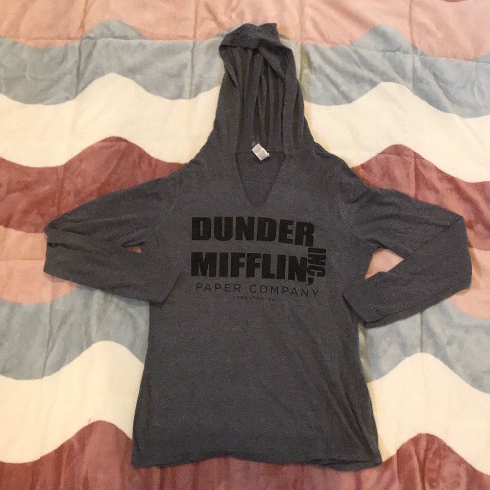 v neck hoodie